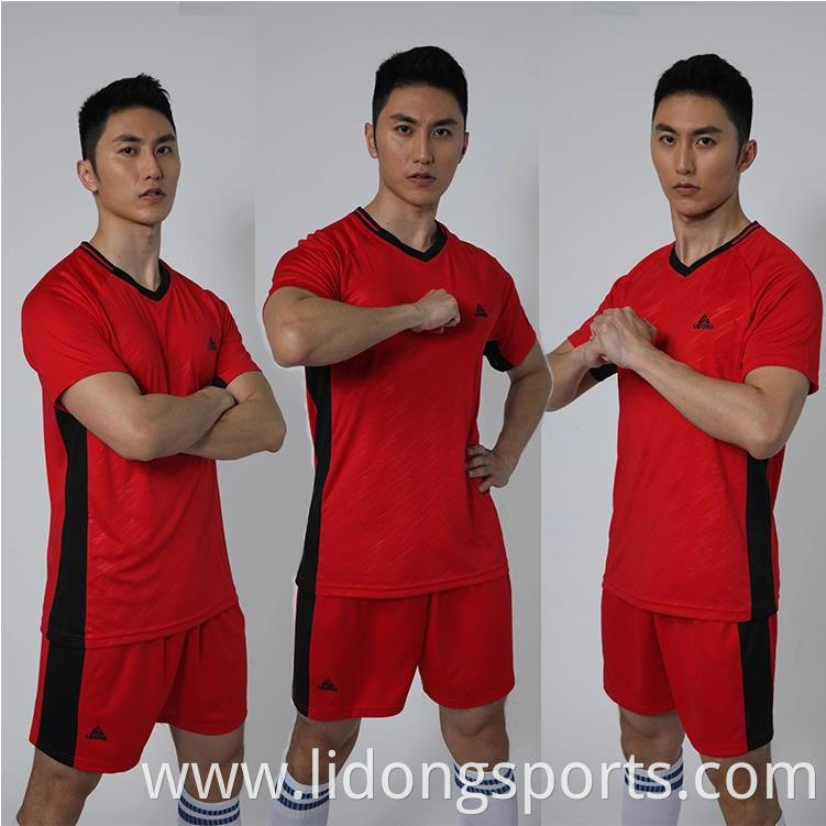 New Arrival Custom Design Football Jersey Wholesale Soccer Wear Set